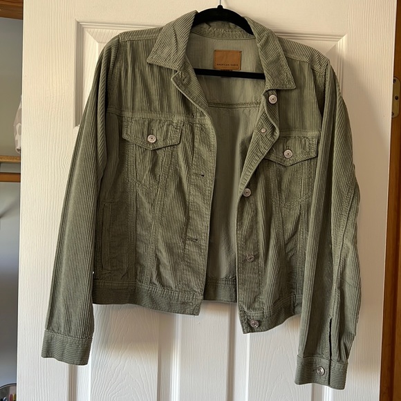 Women’s Cropped Corduroy Jacket - Picture 1 of 4